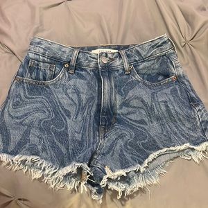 pacsun jean shorts